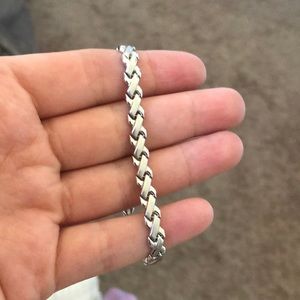 Real silver bracelet